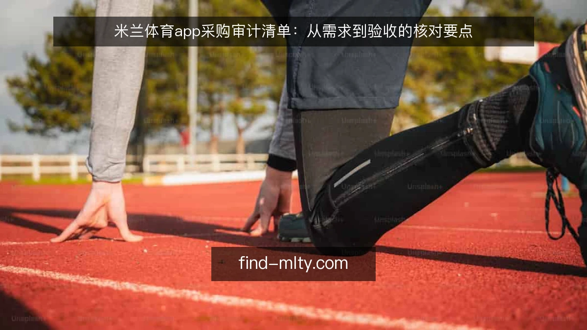 米兰体育app采购审计清单：从需求到验收的核对要点